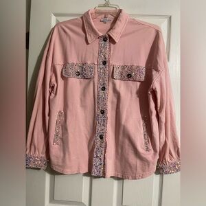 Women’s Boutique Glitz Shacket